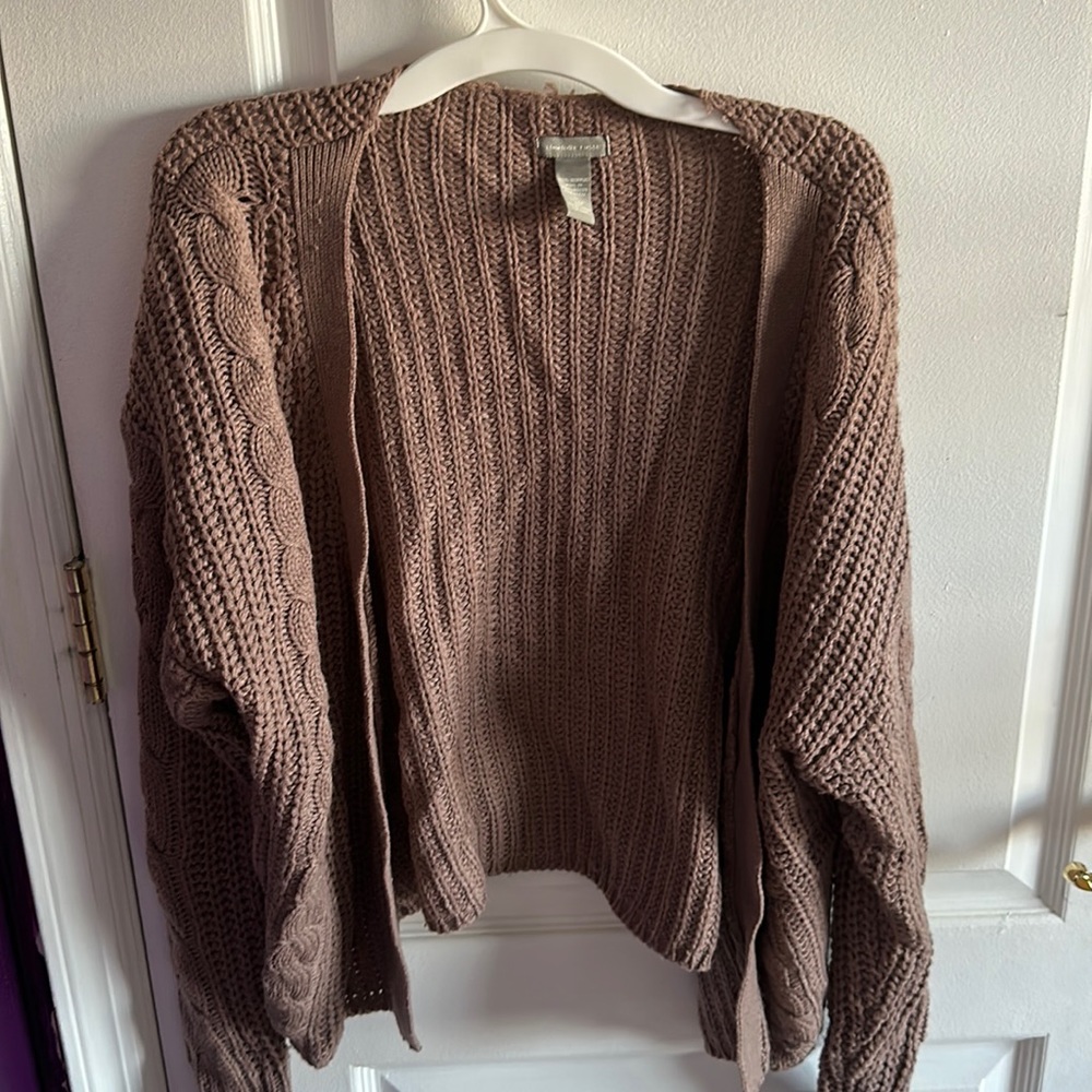 Charlotte Russe Knit Cardigan Sweater